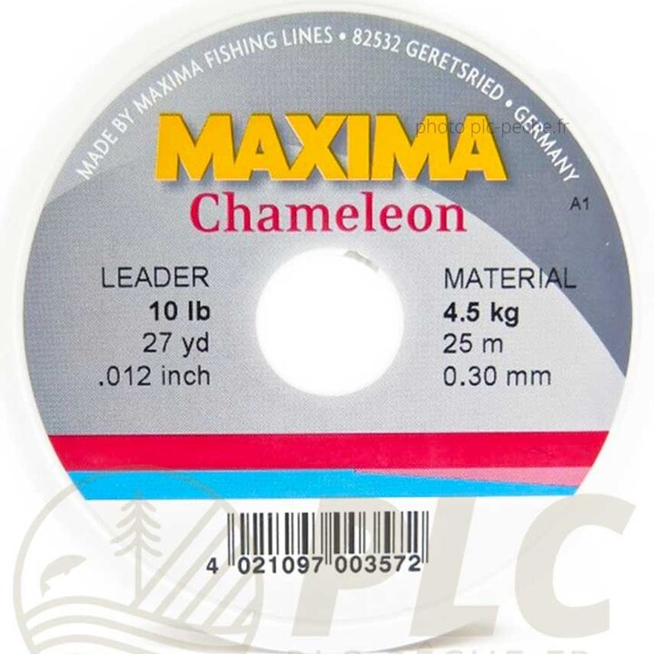 Fils nylon MAXIMA Chameleon 25m - PLC FLY SHOP