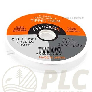 Fil Nylon Devaux Tiger haute résistance souple et discret | PLC-PECHE.FR