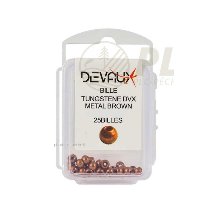 Billes Tungstene DEVAUX Metal Brown| PLC-PECHE.FR