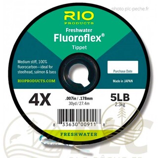 Fils fluorocarbone Rio Fluoroflex Freshwater - PLC FLY SHOP