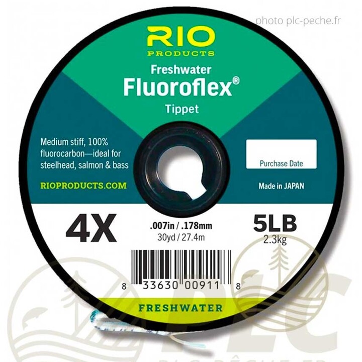 Fils fluorocarbone Rio Fluoroflex Freshwater - PLC FLY SHOP