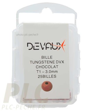 Billes Tungstene DEVAUX Chocolat  | PLC-PECHE.FR