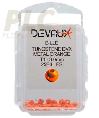Billes Tungstene DEVAUX Metal Orange | PLC-PECHE.FR