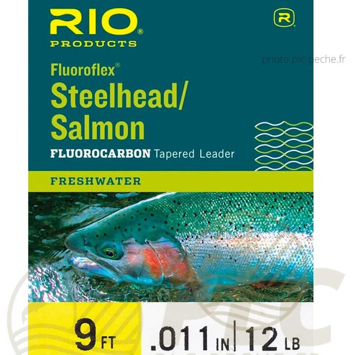 Bas de ligne RIO steelhead/saumon Fluoroflex 9' (2,70m) - PLC FLY SHOP