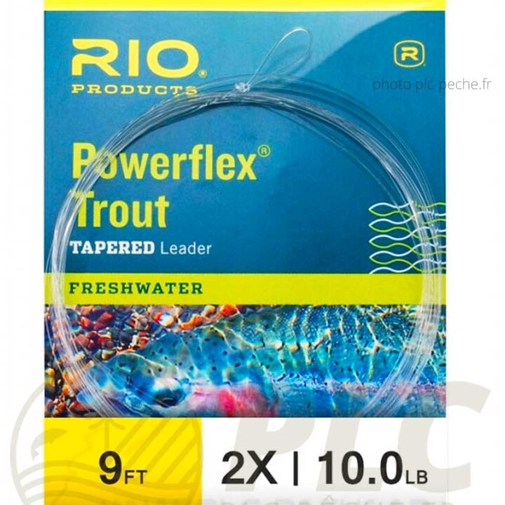 Bas de ligne RIO Powerflex 9' (2,70m) - PLC FLY SHOP
