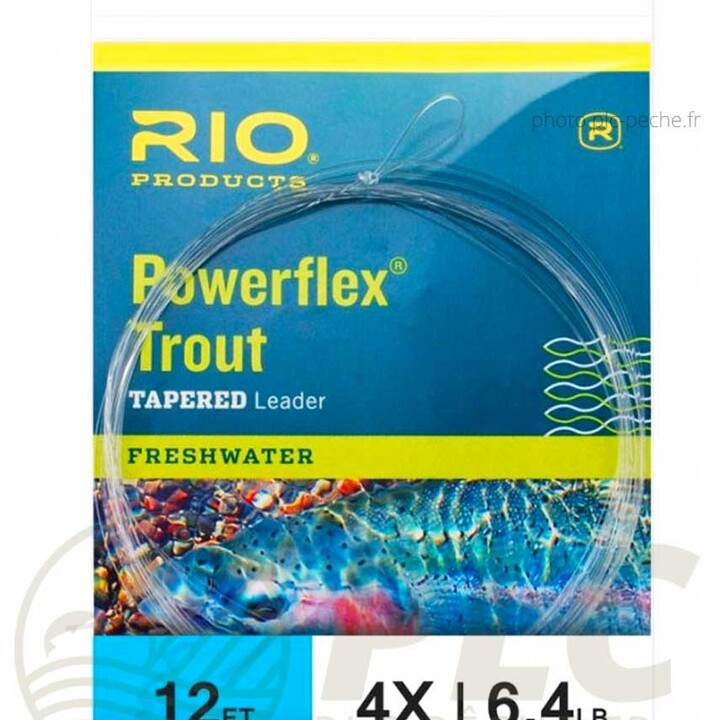 Bas de ligne Rio Powerflex 12´ (3,70m) - PLC FLY SHOP