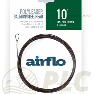 Polyleaders AIRFLO Saumon/Steelhead Extra Strong  10' (40lb) - PLC FLY SHOP