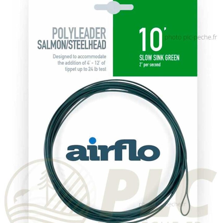 Polyleaders AIRFLO Saumon/Steelhead 10' (24LB) | PLC-PECHE.FR