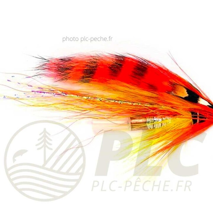 Mouche Saumon FULLING MILL Tiger Tail Flamethower  | PLC-PECHE.FR