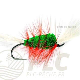 Mouche FULLING MILL Saumon Bomber green | PLC-PECHE.FR