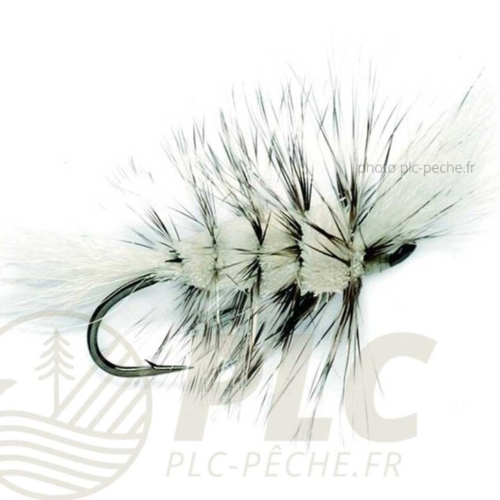 Mouche Saumon FULLING MILL Bomber white | PLC-PECHE.FR