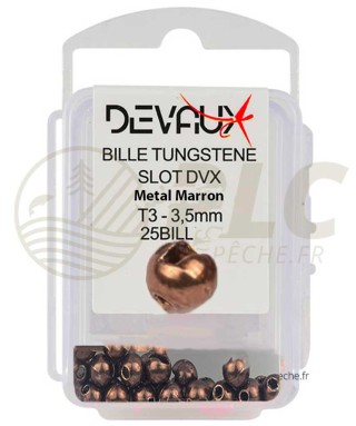 Billes Tungstene Slot DEVAUX Metal Marron | PLC-PECHE.FR