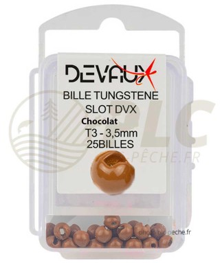 Billes Tungstene Slot DEVAUX Chocolat | PLC-PECHE.FR