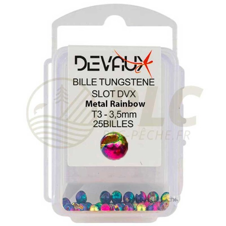 Billes Tungstene Slot DEVAUX Metal Rainbow | PLC-PECHE.FR