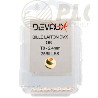 Billes Laiton DEVAUX Or | PLC-PECHE.FR