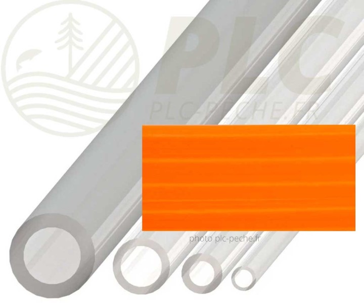 Tube Fly Pro Predator XL Fl. Orange 4,8mm | PLC-PECHE.FR