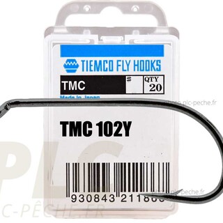 Hameçon mouche TIEMCO TMC 102Y | PLC-PECHE.FR