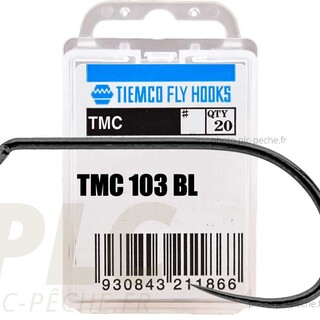 Hameçon mouche TIEMCO TMC 103 BL Ultra fin de fer | PLC-PECHE.FR