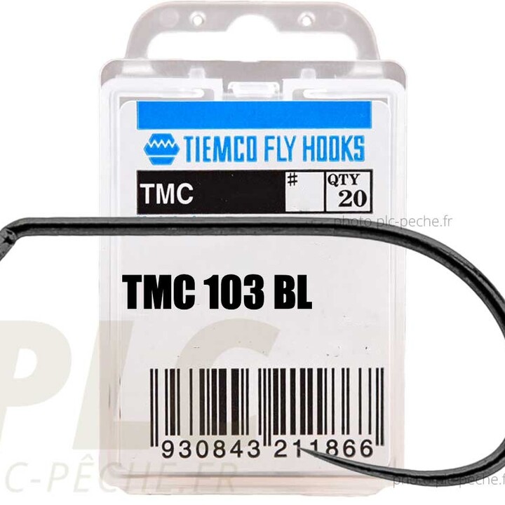 Hameçon mouche TIEMCO TMC 103 BL Ultra fin de fer | PLC-PECHE.FR