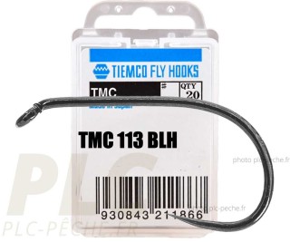 Hameçon mouche Tiemco TMC 113 BLH fort de fer - PLC FLY SHOP