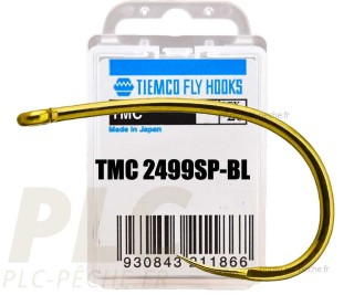 Hameçon mouche Tiemco TMC 2499 SP-BL pointe plate spécifique