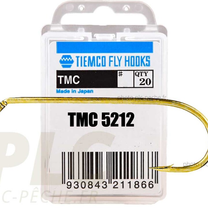Hameçon mouche TIEMCO TMC 5212 Léger longue tige | PLC-PECHE.FR