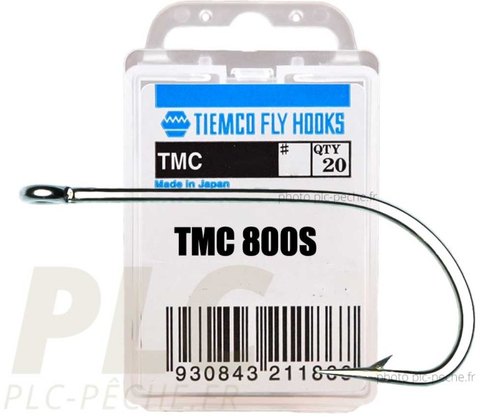 Hameçon mouche Tiemco TMC 800 S mer fort de fer - PLC FLY SHOP