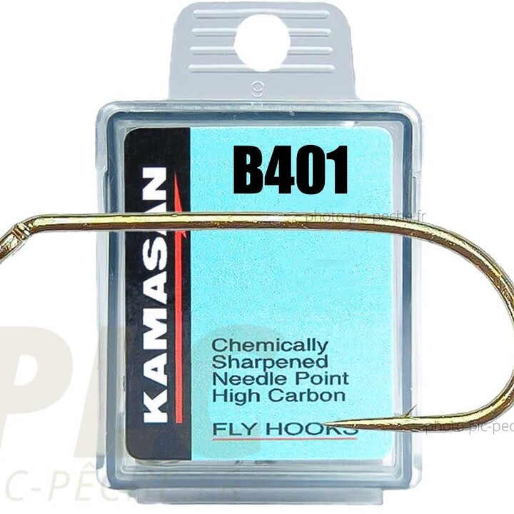 Hameçon mouche KAMASAN B401 Hampe Longue | PLC-PECHE.FR