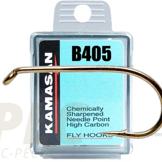 Hameçon mouche KAMASAN B405 Mouches Sèches courtes | PLC-PECHE.FR