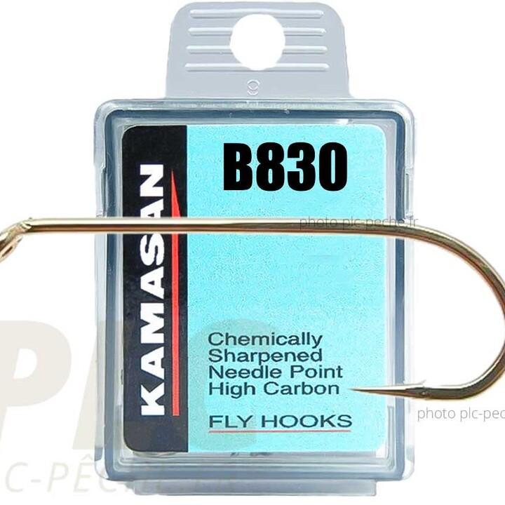 Hameçon mouche KAMASAN B830 Longue Hampe | PLC-PECHE.FR