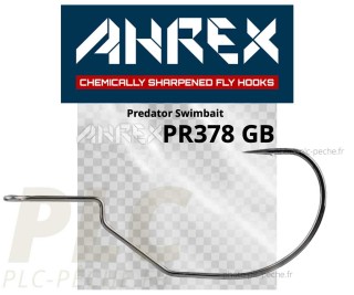 Hameçon mouche AHREX PR378 GB Predator Swimbait | PLC FLY SHOP