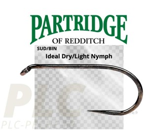 Hameçon mouche PARTRIDGE Ideal Standard Dry - PLC FLY SHOP