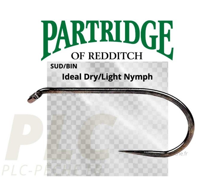 Hameçon mouche PARTRIDGE Ideal Standard Dry - PLC FLY SHOP