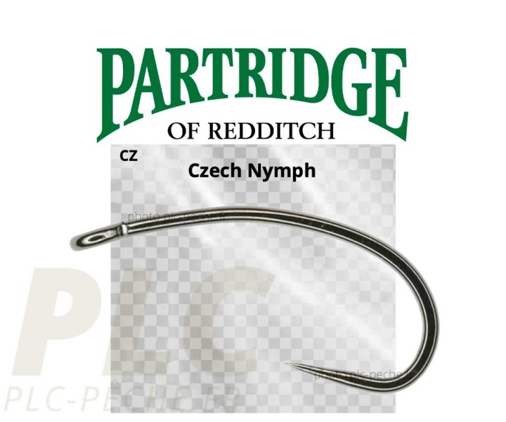 Hameçon mouche PARTRIDGE Czech Nymph | PLC-PECHE.FR