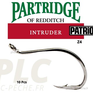 Hameçon mouche PARTRIDGE Patriot Intruder Z4  | PLC-PECHE.FR