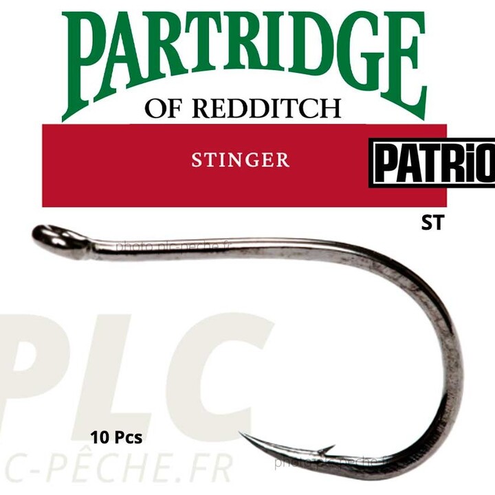 Hameçon mouche PARTRIDGE Patriot Salmon Stinger ST l PLC-PECHE.FR
