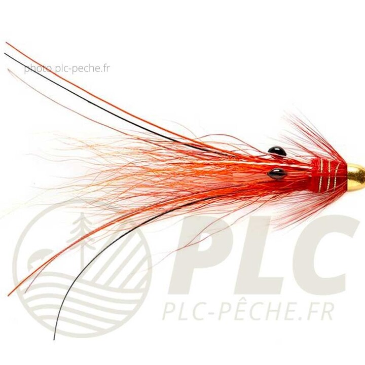 Mouche Saumon FULLING MILL Rs Super Snaelda Red/Gold | PLC-PECHE.FR