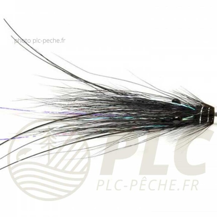 Mouche Saumon FULLING MILL Rs Super Snealda Black/Silver | PLC-PECHE.FR
