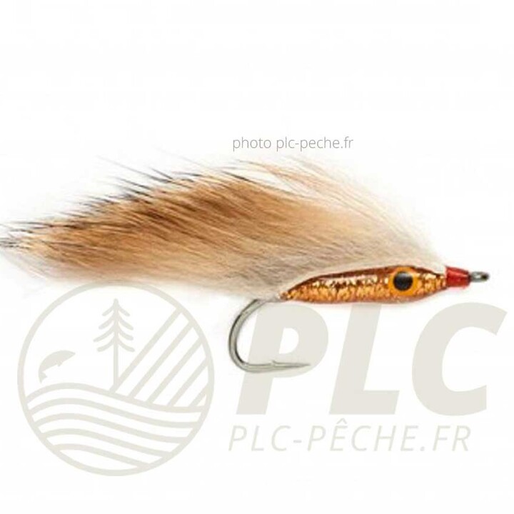 Mouche FULLING MILL Bug Bond Minnow Tan  | PLC-PECHE.FR