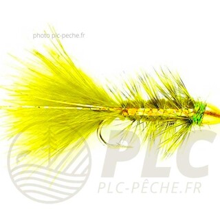 Mouche FULLING MILL Streamer Golden Bullet Olive Flash | PLC-PECHE.FR