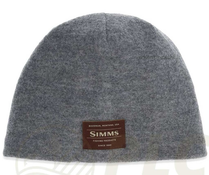Bonnet SIMMS Hayward Wool Beanie Gunmetal | PLC-PECHE.FR