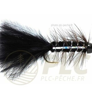Mouche Streamer FULLING MILL Bullet Black | PLC-PECHE.FR