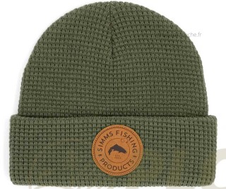 Bonnet SIMMS Everyday Waffle Knit Beanie Loden | PLC-PECHE.FR