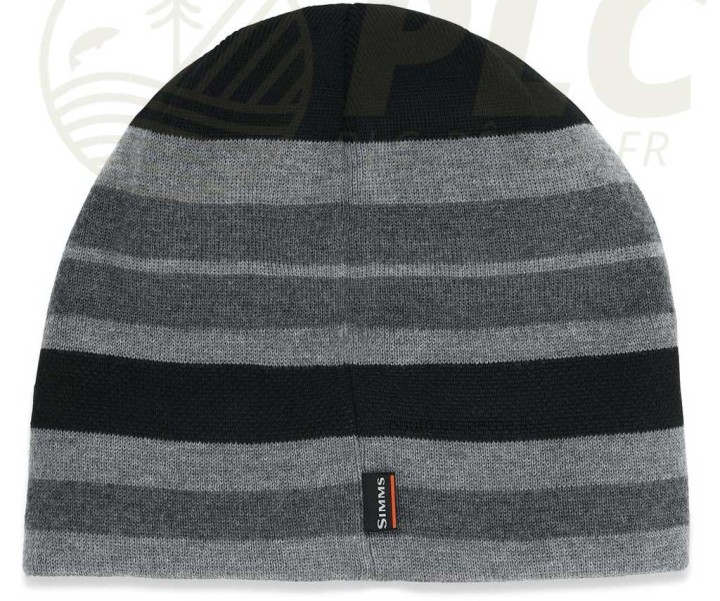 Bonnet SIMMS Everyday Beanie Carbon Stripe | PLC-PECHE.FR