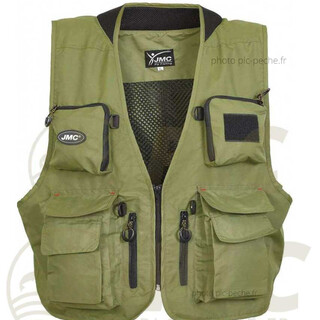 Gilet mouche JMC Tradition V2 olive - PLC FLY SHOP