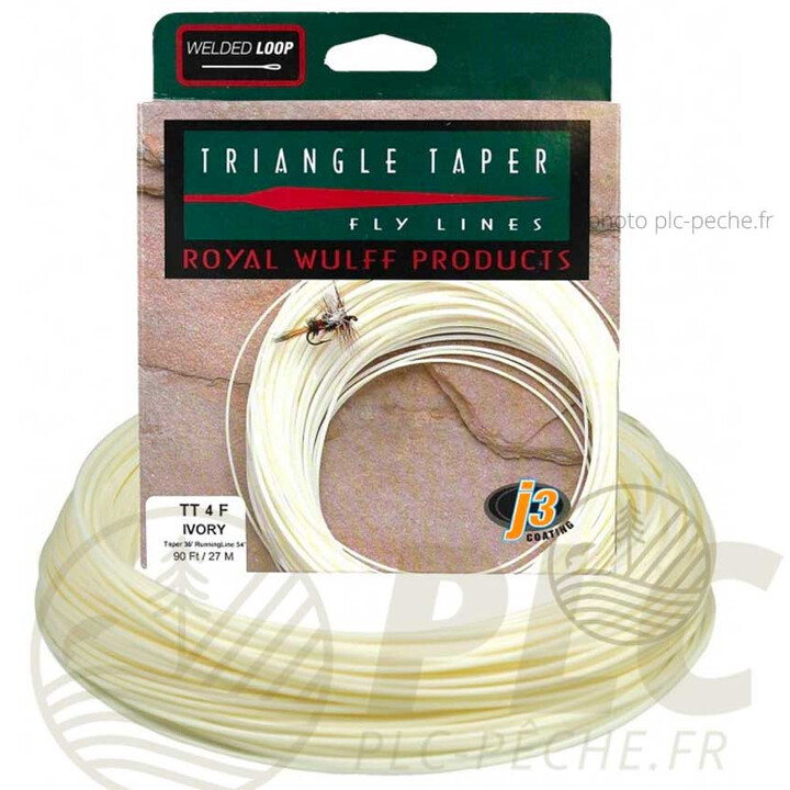 Soie Royal Wulff Triangle Taper Flottante Ivoire TTF | PLC-PECHE.FR