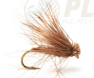 Mouche GUIDELINE CDC ELK Caddis Brown H16TMC | PLC-PECHE.FR