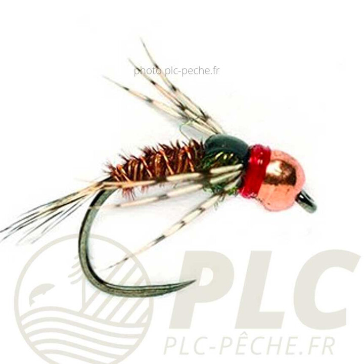 Mouches FULLING MILL Red Collar Leggy Tungsten | PLC-PECHE.FR