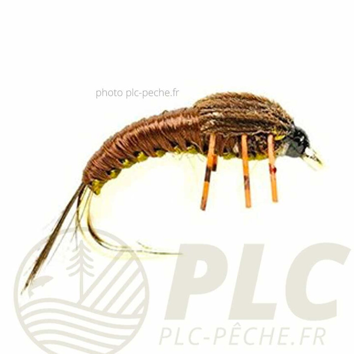 Mouche FULLING MILL Polish Olive Brown | PLC-PECHE.FR