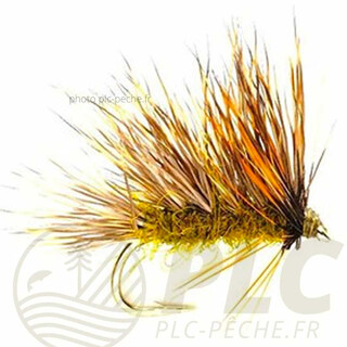 Mouche FULLING MILL  Sedgehog Olive | PLC-PECHE.FR